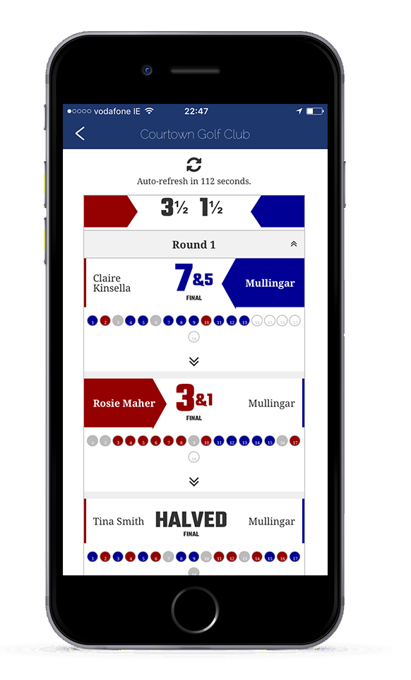 minor league tour live scoring